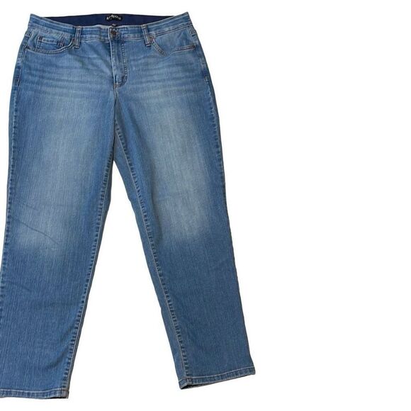 Kim Rogers blue jeans with stretch size 14 - Picture 1 of 7